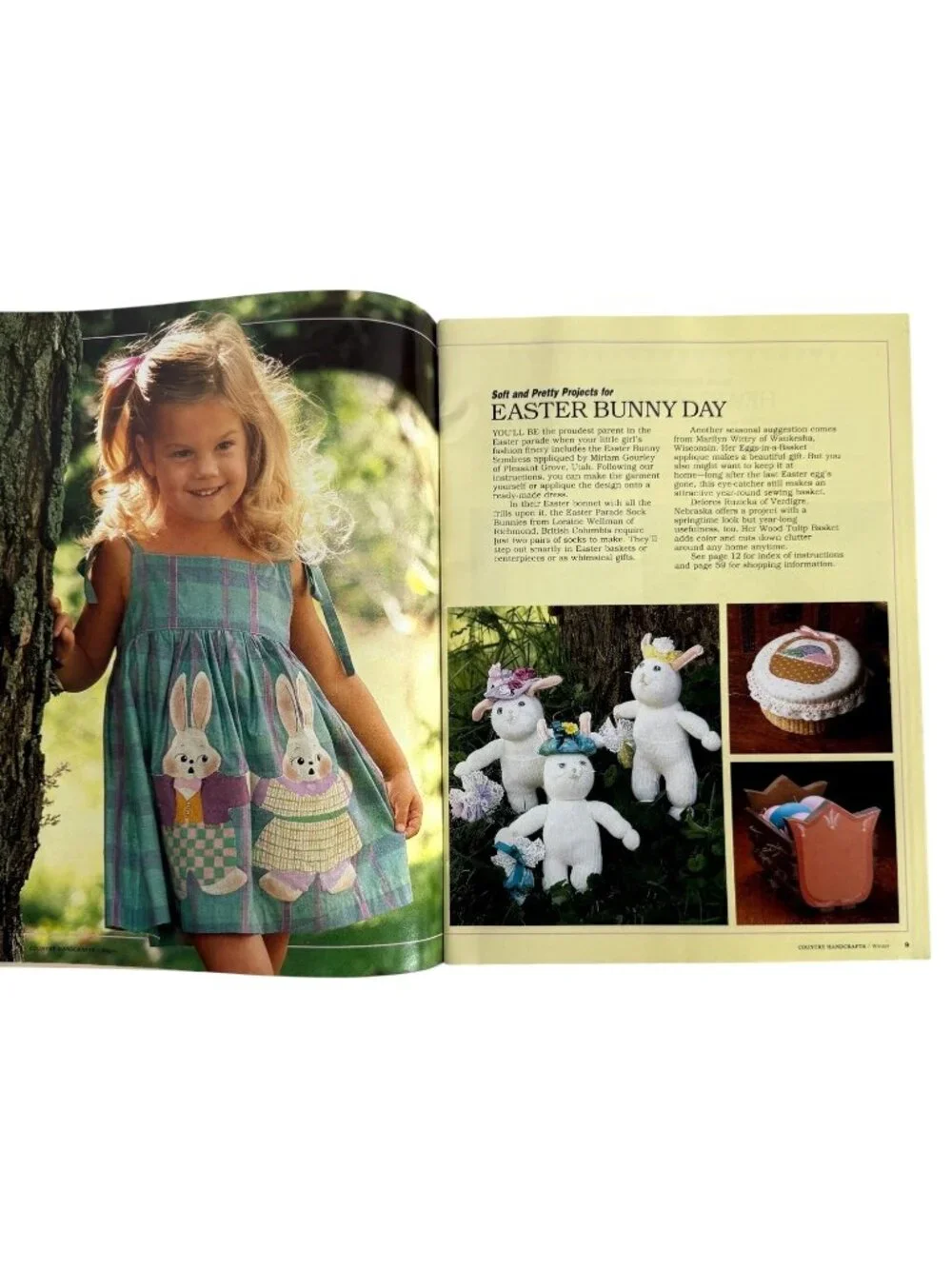 Country Handcrafts vintage craft